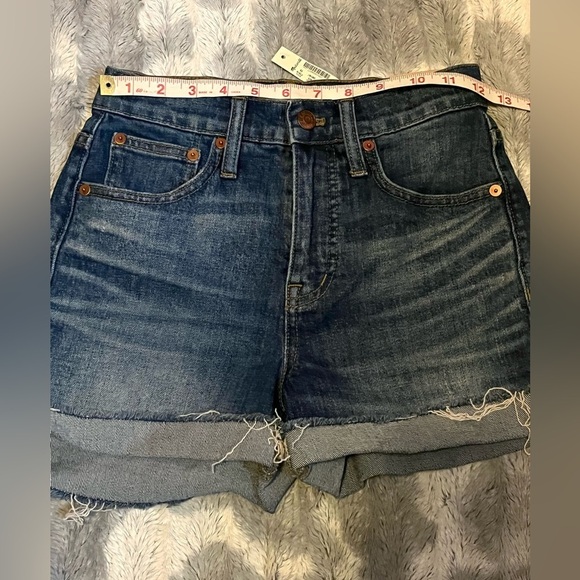 Madewell High-Rise Denim Shorts Size 23 - Picture 4 of 14